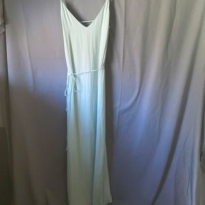 Long Formal Seafoam Dress